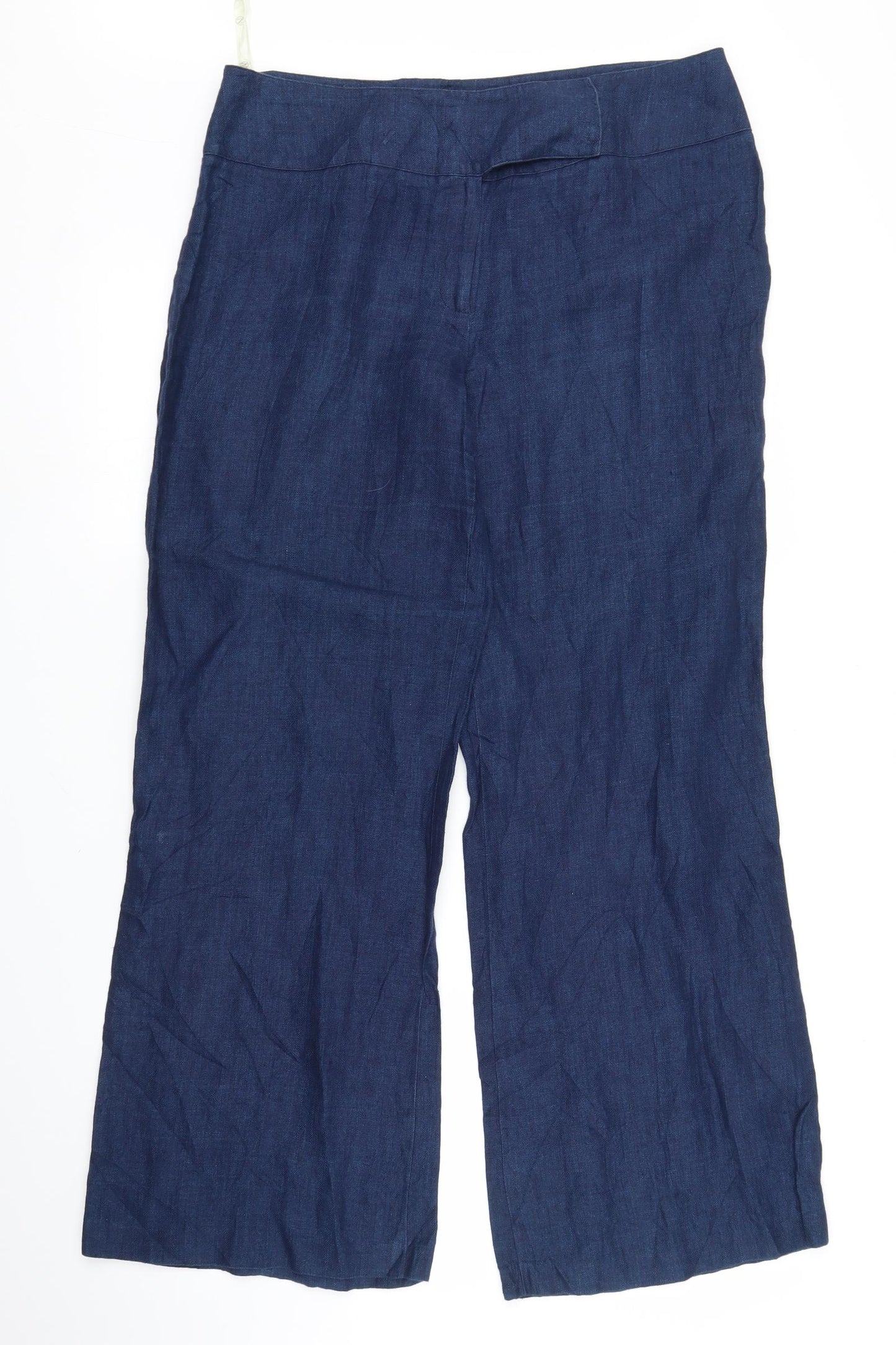 NEXT Womens Blue   Trousers  Size 16 L28 in