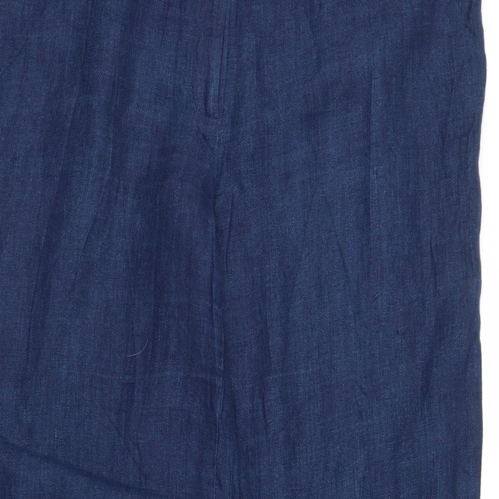 NEXT Womens Blue   Trousers  Size 16 L28 in
