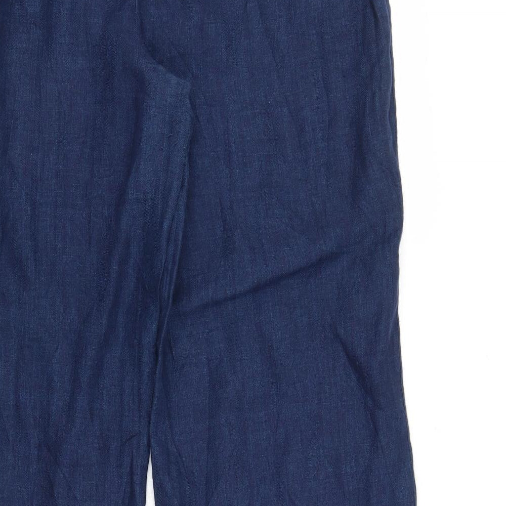 NEXT Womens Blue   Trousers  Size 16 L28 in