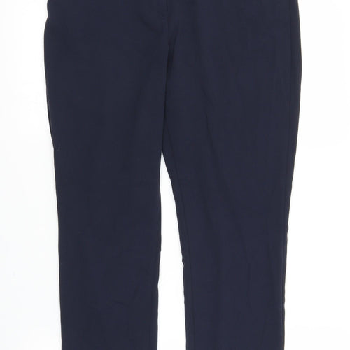 M&S Womens Blue   Bloomer Trousers Size 12 L24 in