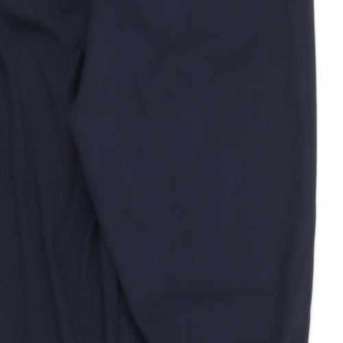 M&S Womens Blue   Bloomer Trousers Size 12 L24 in