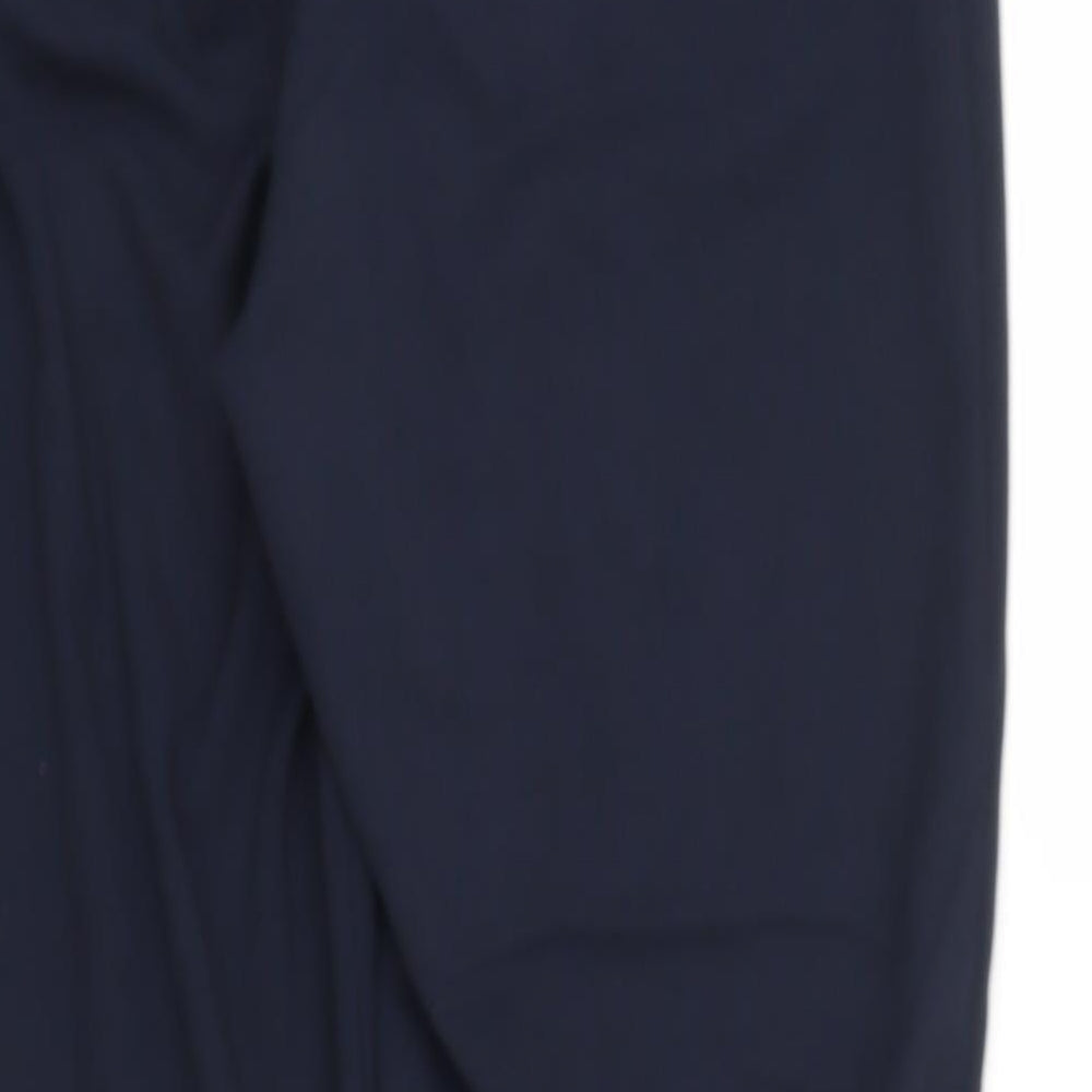 M&S Womens Blue   Bloomer Trousers Size 12 L24 in