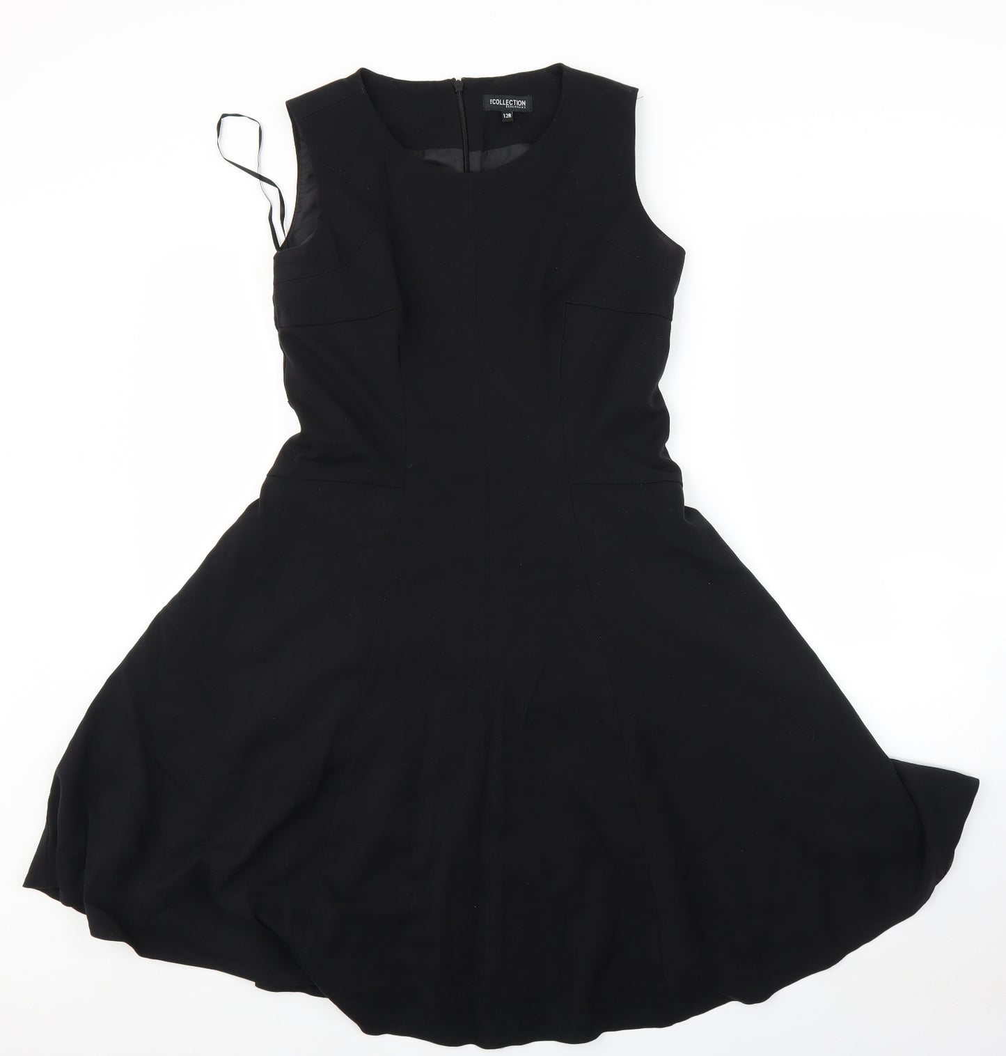 Debenhams Womens Black   Fit & Flare  Size 12