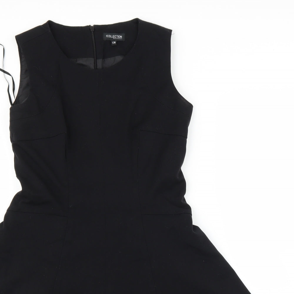 Debenhams Womens Black   Fit & Flare  Size 12