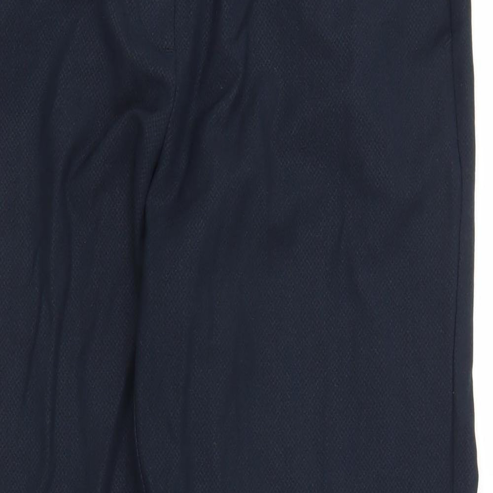 M&S Womens Blue   Trousers  Size 16 L27 in