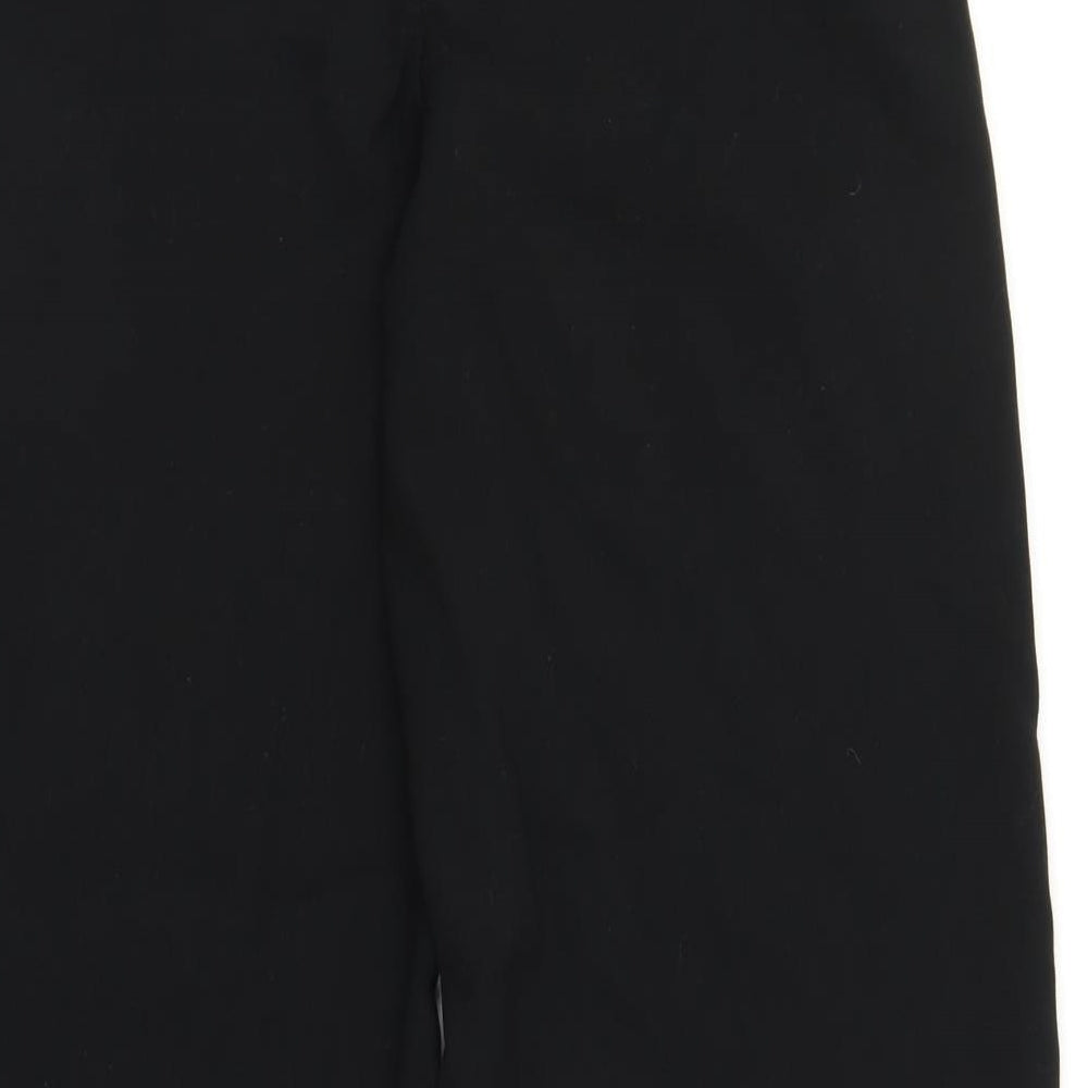 M&S Womens Black   Trousers  Size 10 L28 in