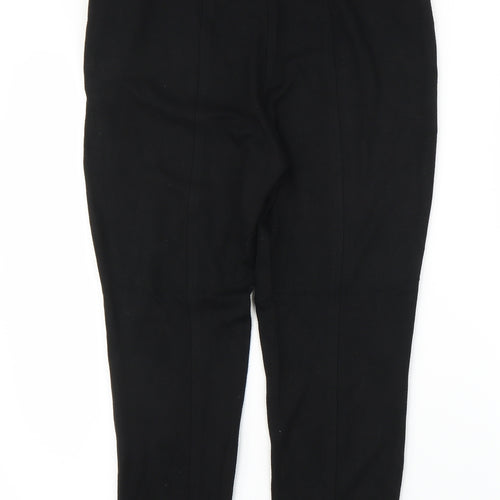 PURE Collection Womens Black   Capri Trousers Size 12 L21 in