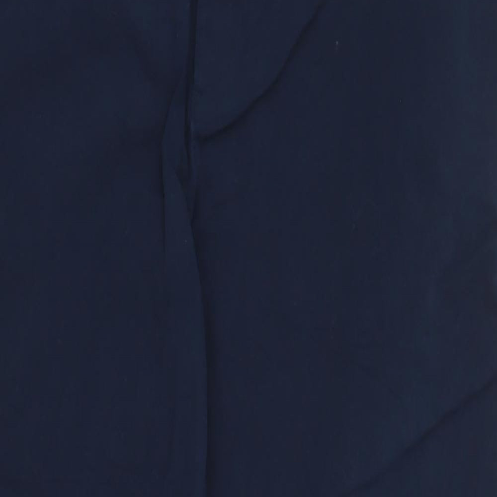 M&S Mens Blue   Chino Trousers Size 42 in L28 in