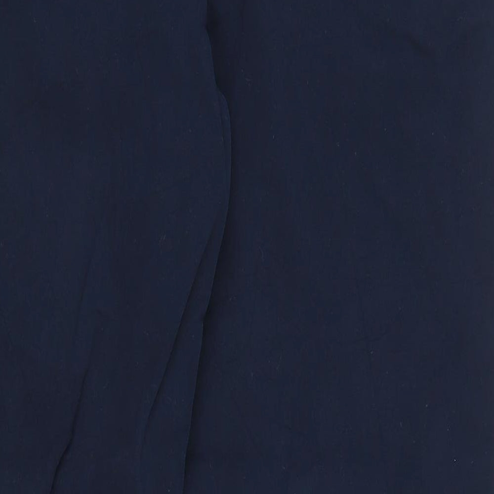 M&S Mens Blue   Chino Trousers Size 42 in L28 in