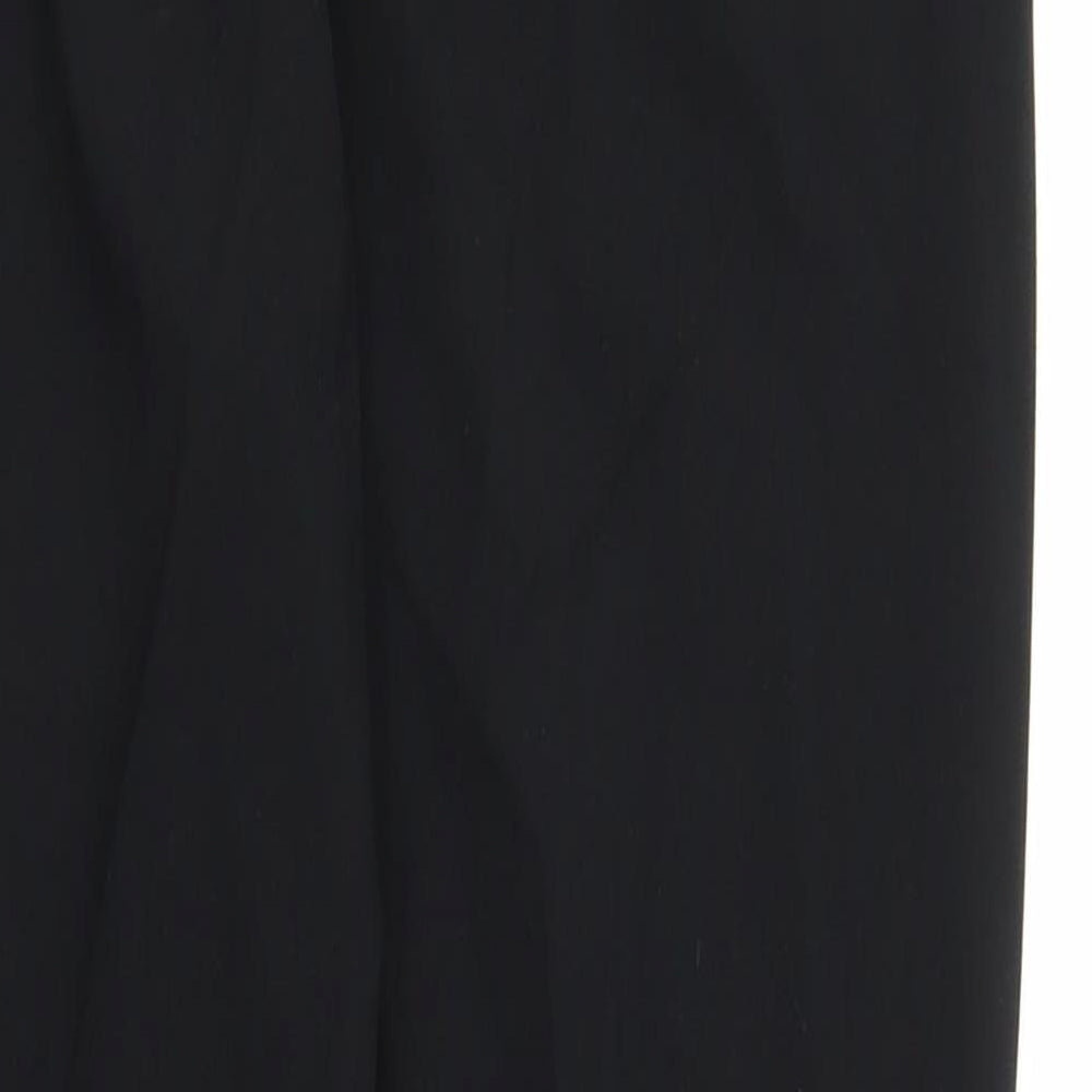 M&S Womens Black   Capri Trousers Size 8 L24 in