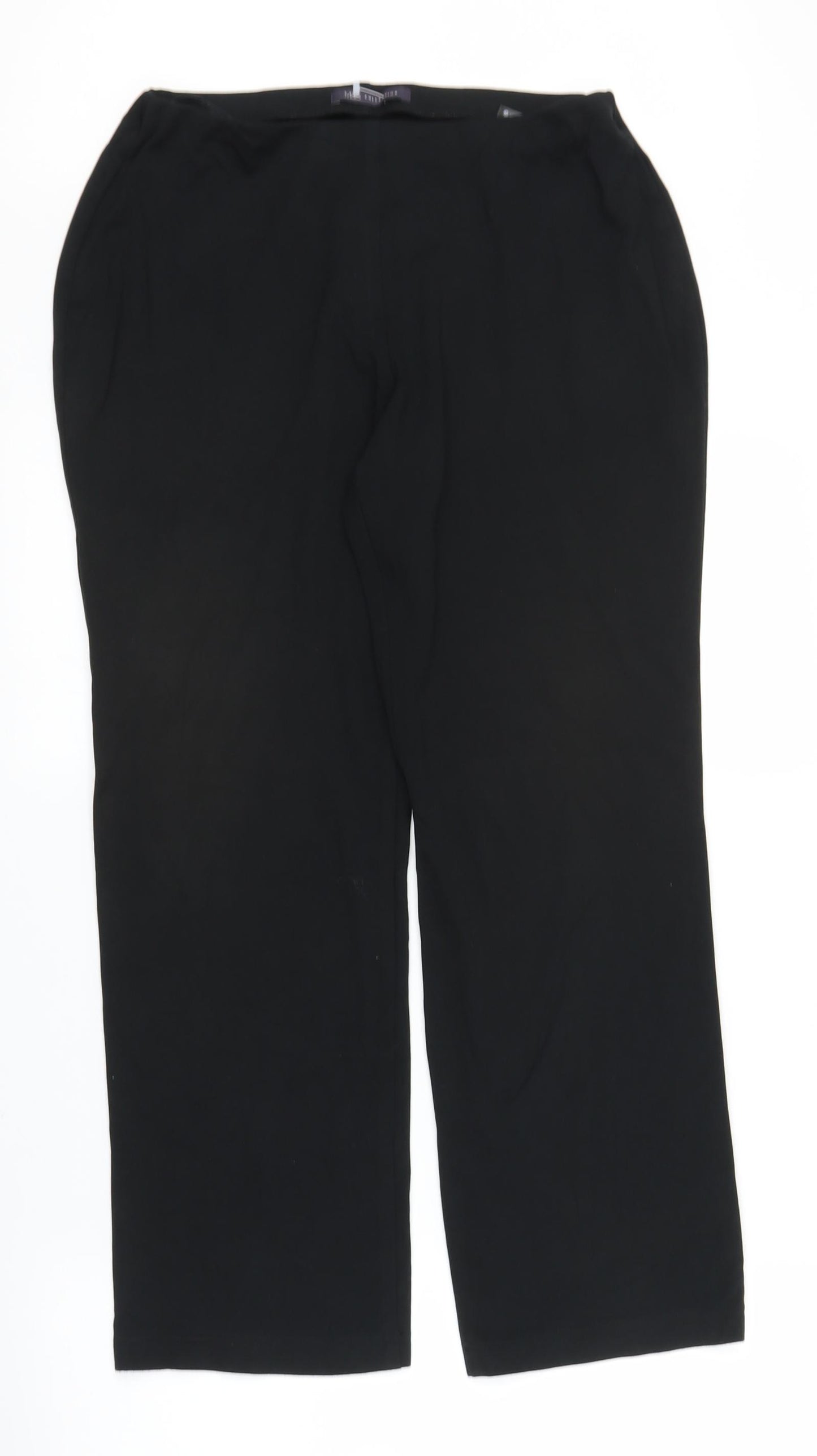 M&S Womens Black   Jogger Leggings Size 10 L25 in