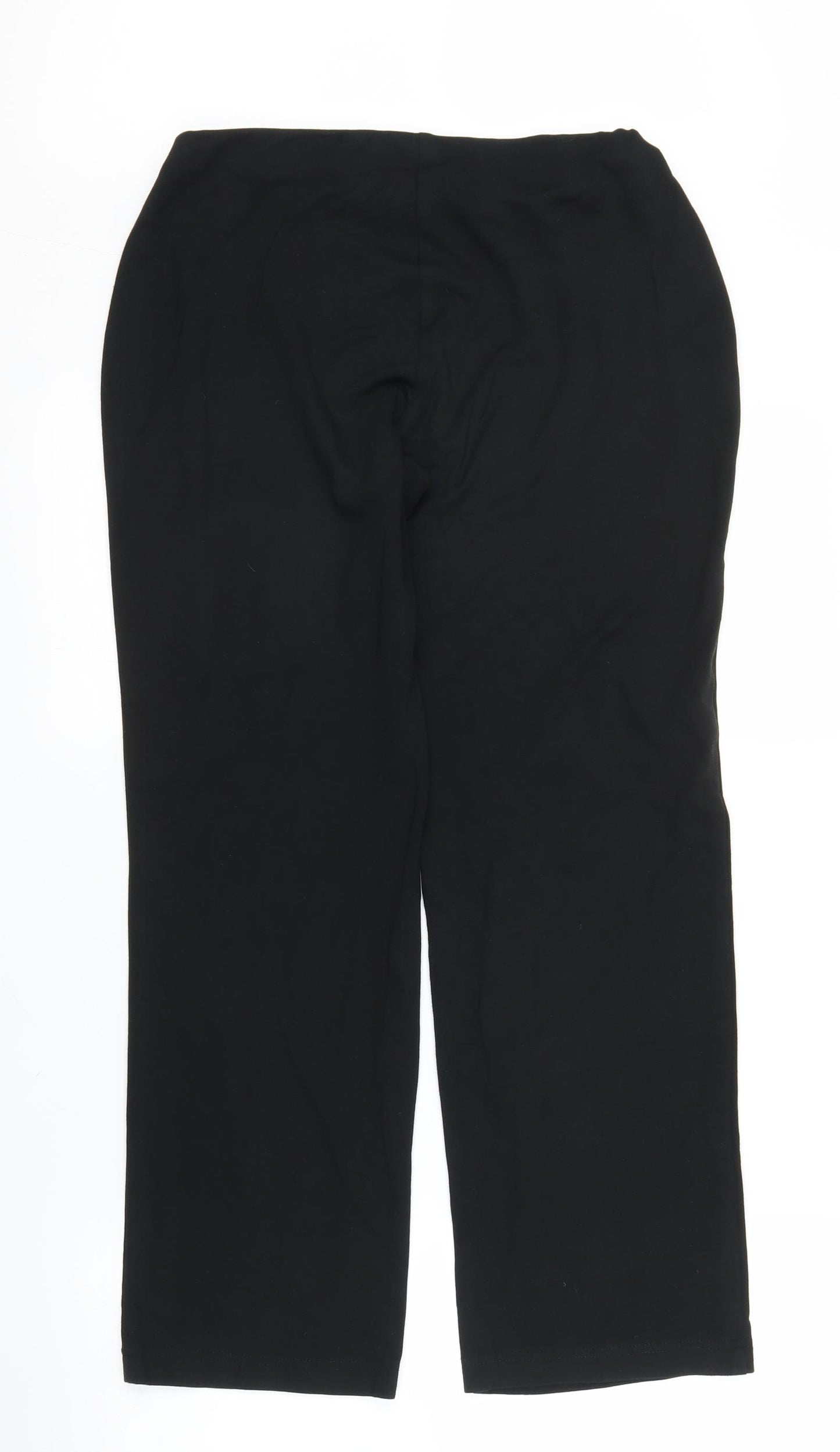 M&S Womens Black   Jogger Leggings Size 10 L25 in