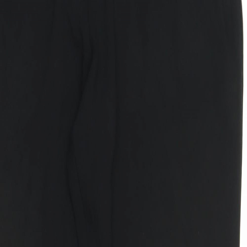 M&S Womens Black   Jogger Leggings Size 10 L25 in