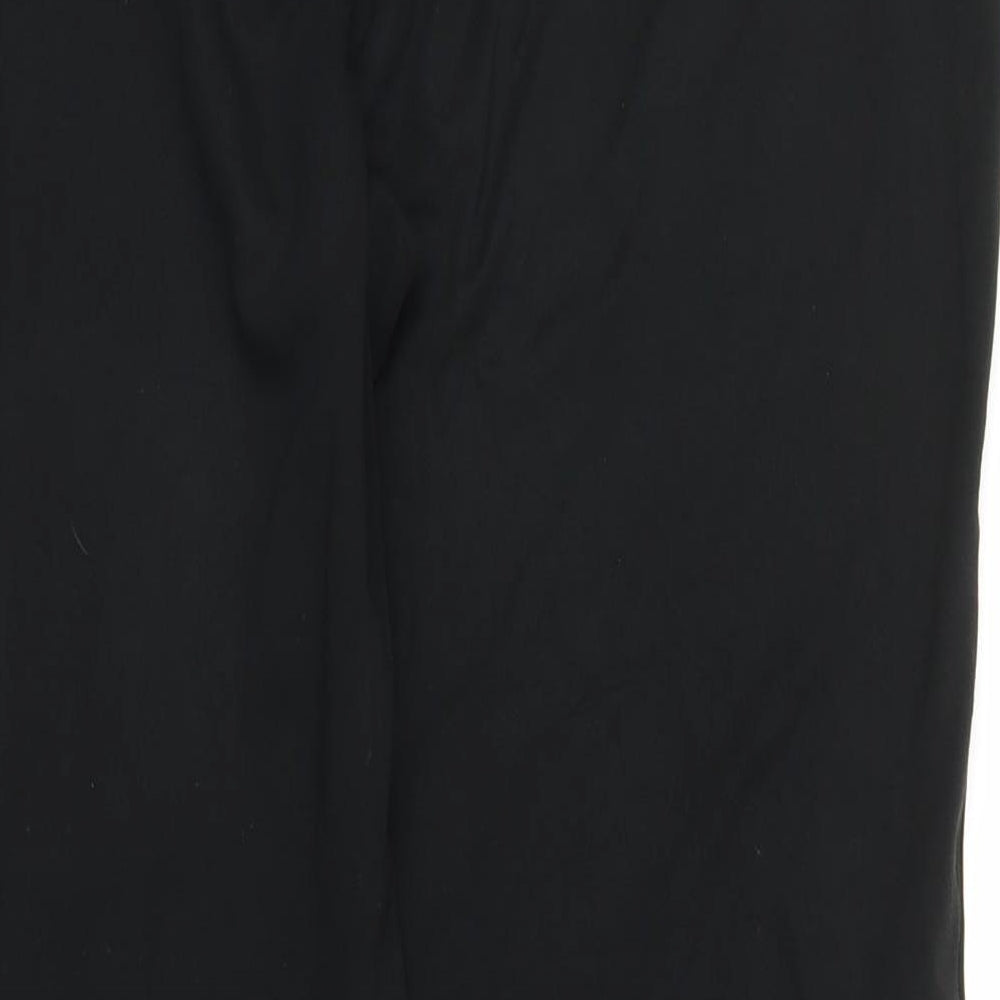 M&S Womens Black   Jogger Leggings Size 10 L25 in