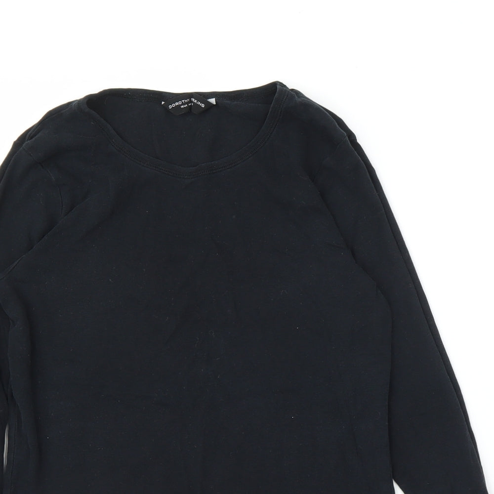 Dorothy Perkins Womens Black   Basic T-Shirt Size 16