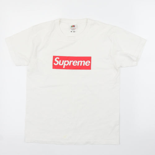 Fruit of the Loom Boys White   Basic T-Shirt Size 10 Years