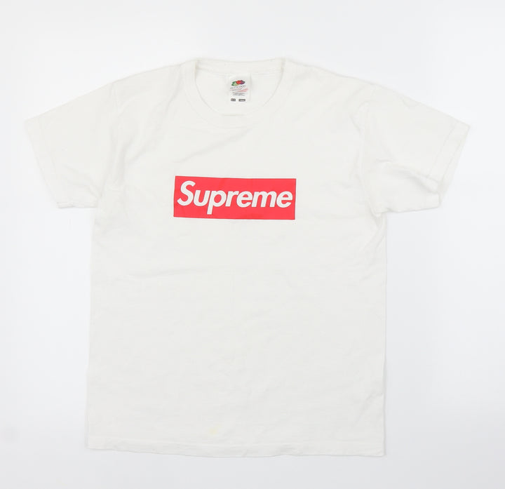 Fruit of the Loom Boys White   Basic T-Shirt Size 10 Years