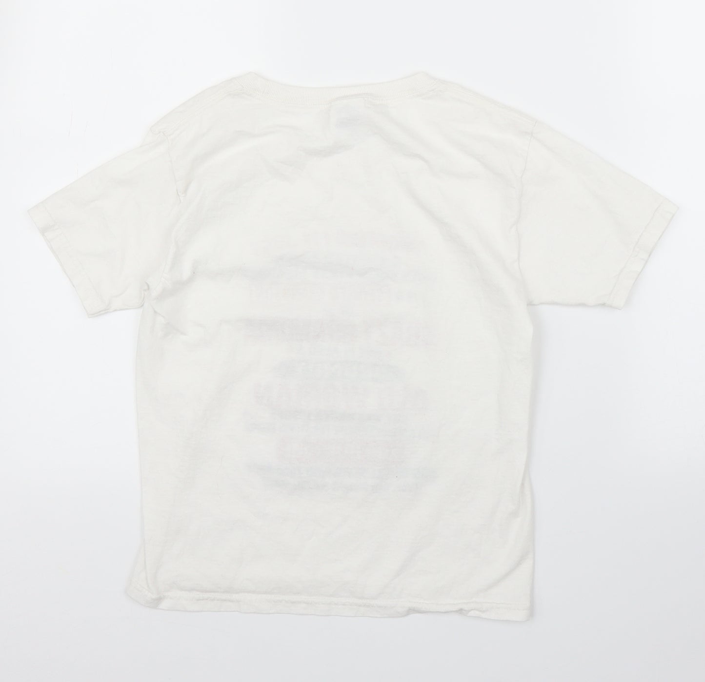 Fruit of the Loom Boys White   Basic T-Shirt Size S