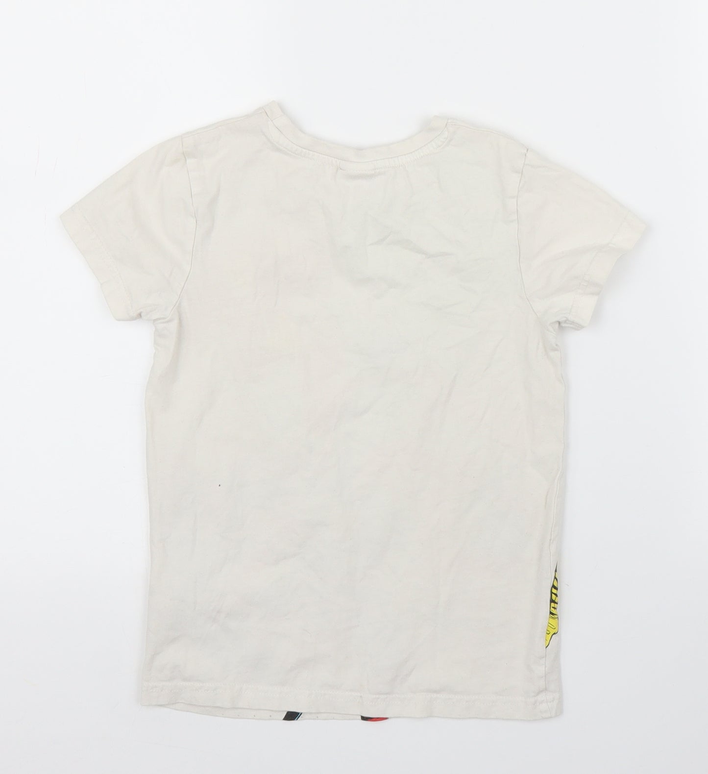 Marvel Boys White   Basic T-Shirt Size 9 Years