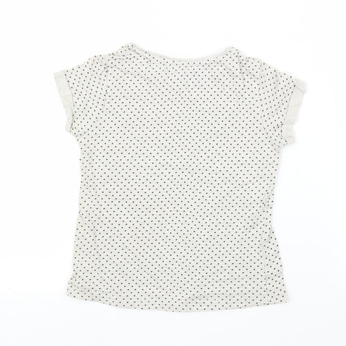Young Dimension Girls Grey   Basic T-Shirt Size 7-8 Years