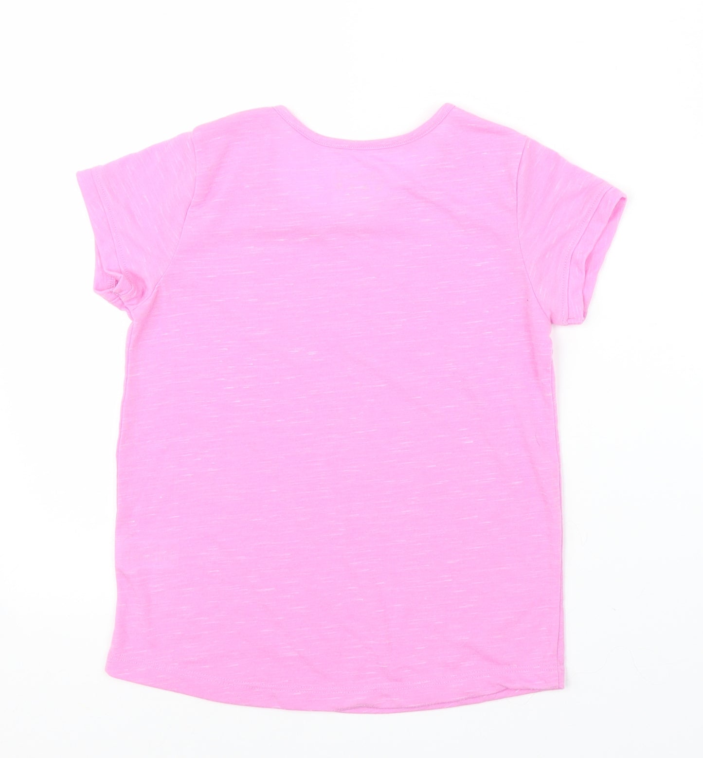 Souluxe Girls Pink   Basic T-Shirt Size 8-9 Years