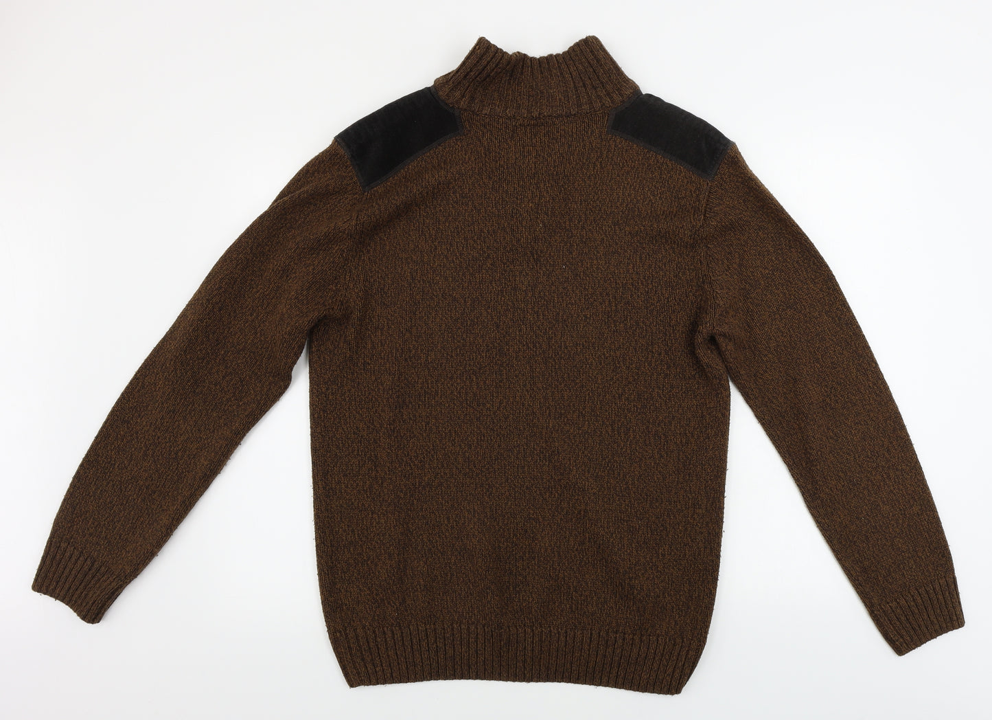 NEXT  Mens Brown   Henley Jumper Size L