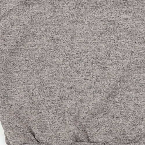 Glitz Womens Grey   Pullover Jumper Size M