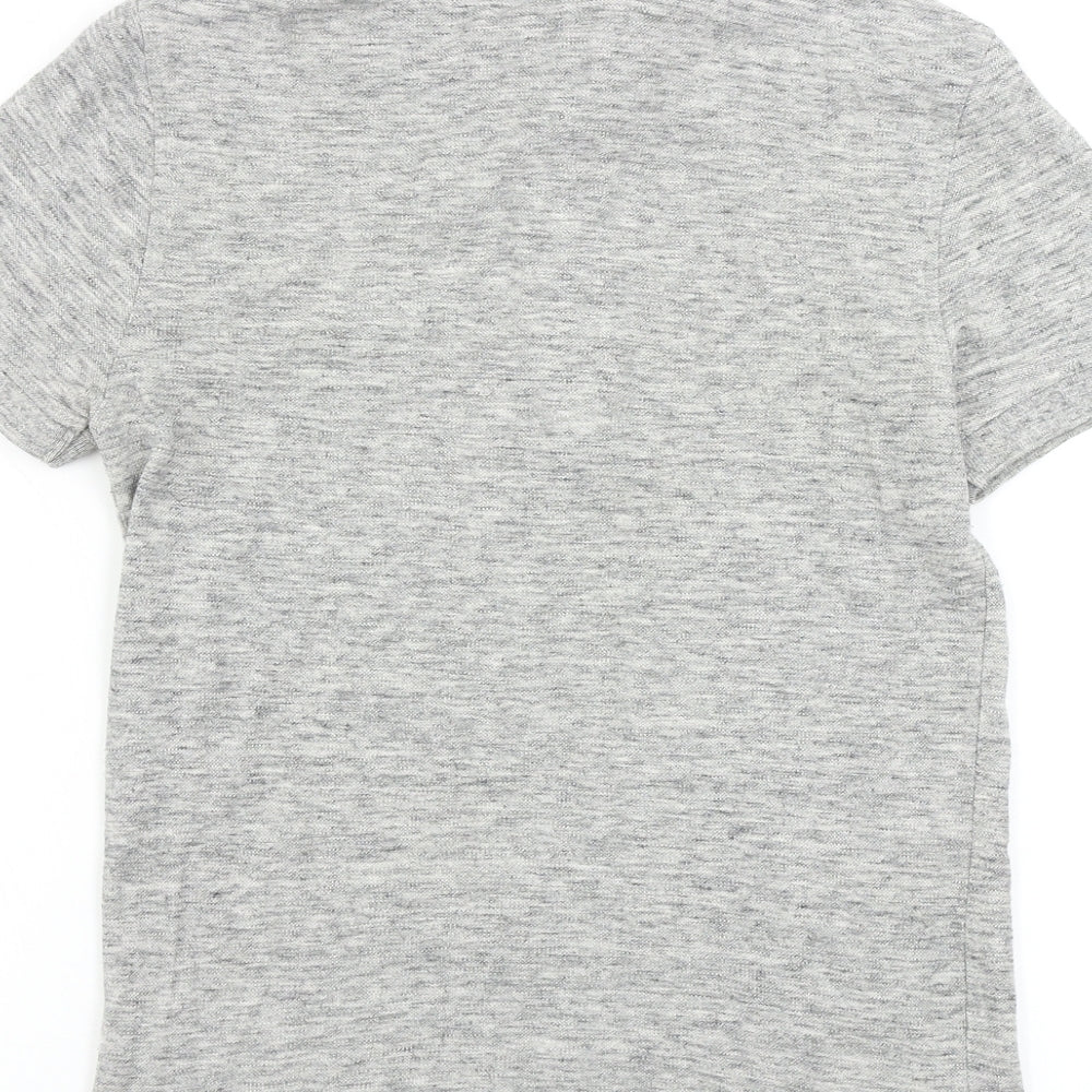 H&M  Mens Grey    Polo Size M