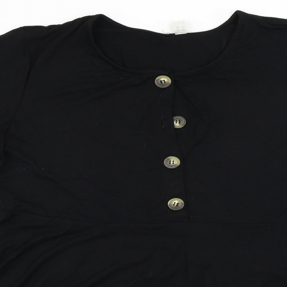 ASOS  Womens Black   Basic Blouse Size 16