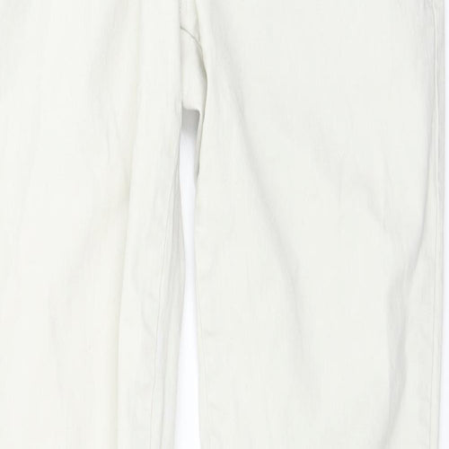 George  Mens White   Trousers  Size 32 in L34 in
