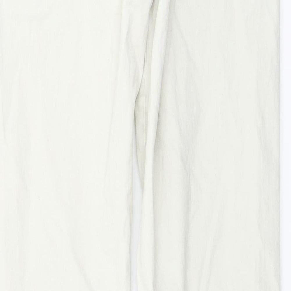 George  Mens White   Trousers  Size 32 in L34 in