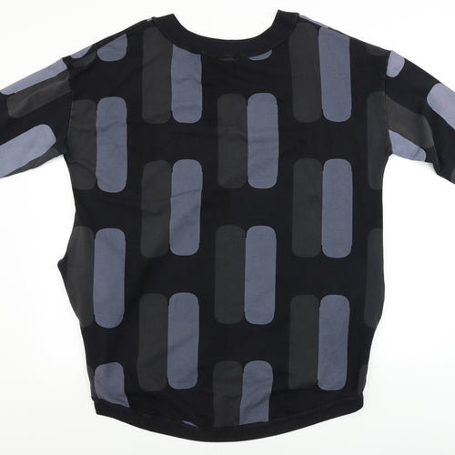 Preworn  Womens Black   Pullover Jumper Size 12