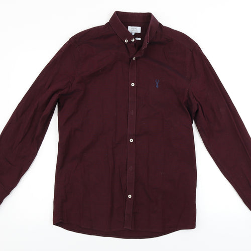 NEXT  Mens Red    Button-Up Size S