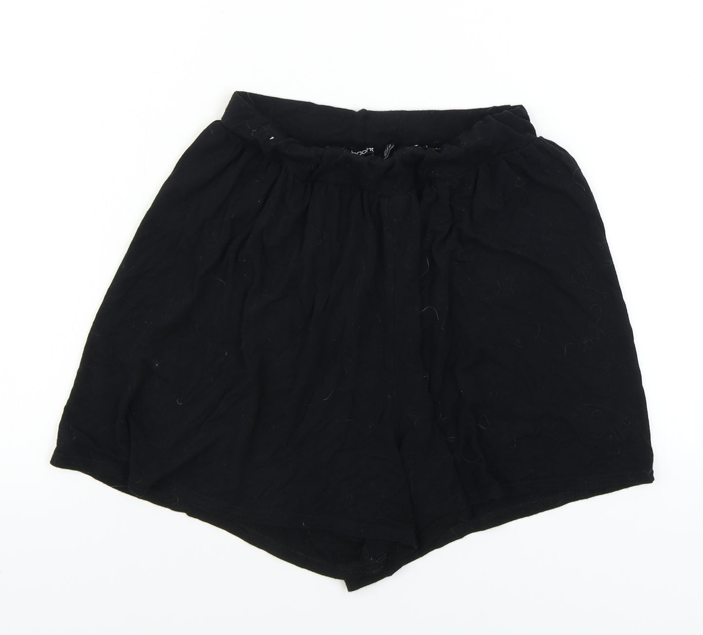 Boohoo Womens Black   Cut-Off Shorts Size 12