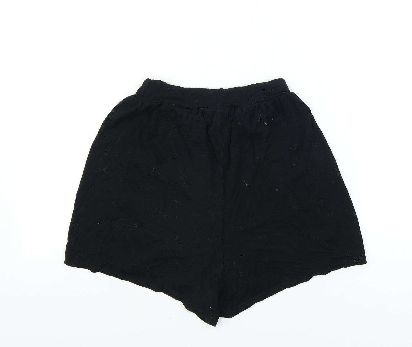 Boohoo Womens Black   Cut-Off Shorts Size 12