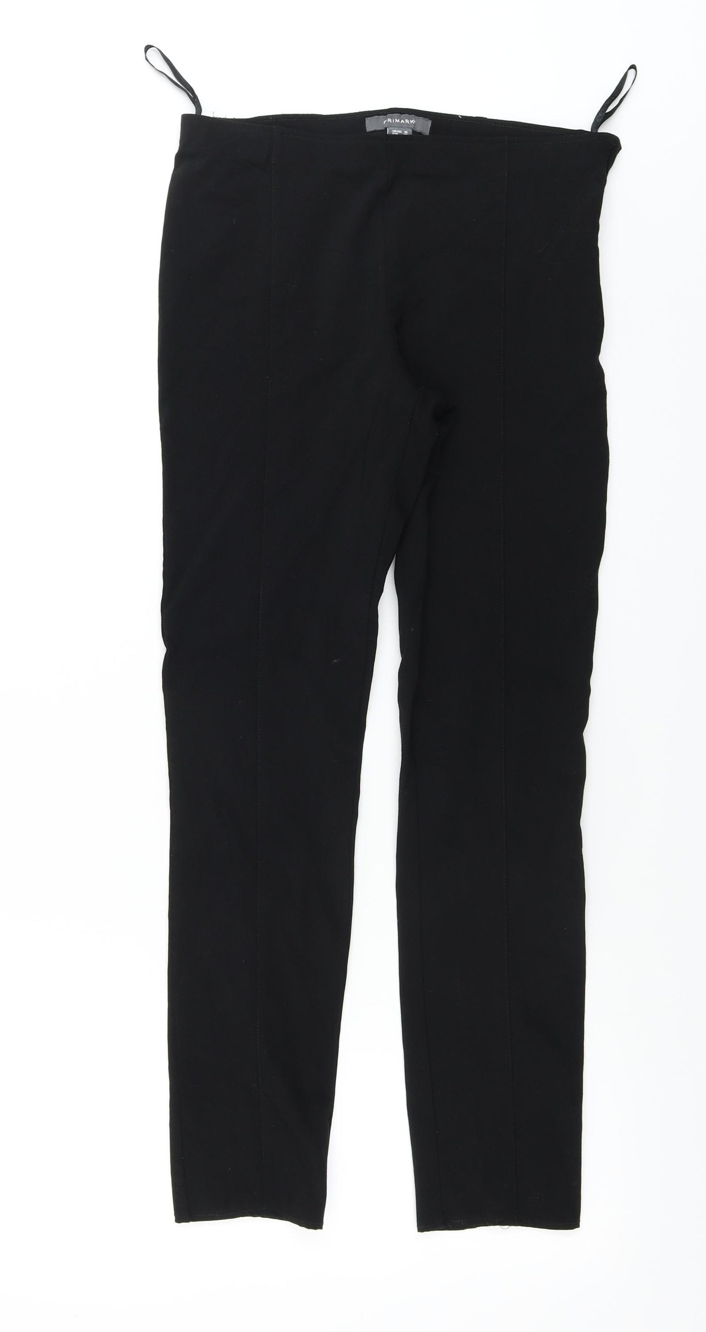 Primark  Womens Black   Trousers  Size 10 L25 in