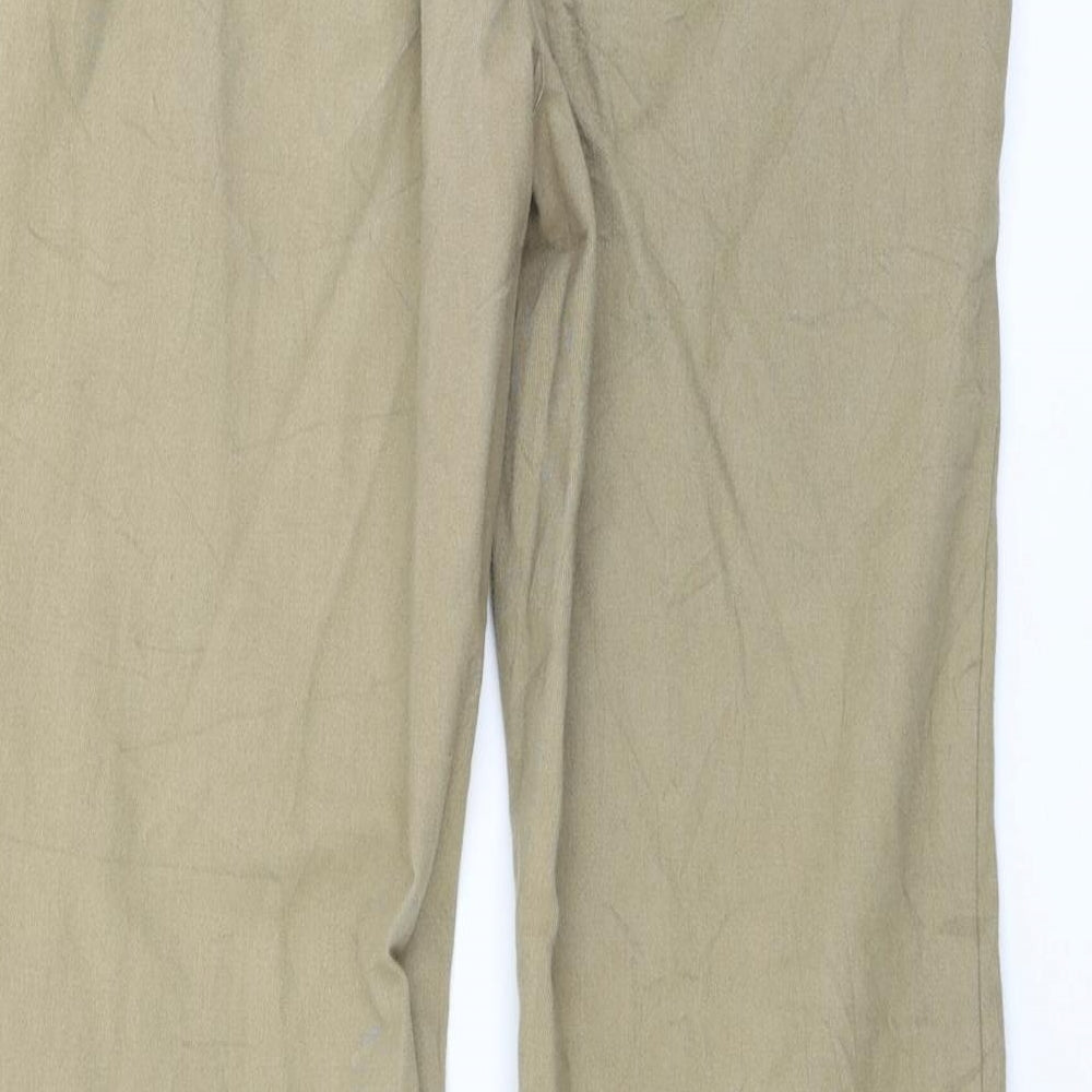 Warehouse  Womens Brown   Trousers  Size 10 L28 in