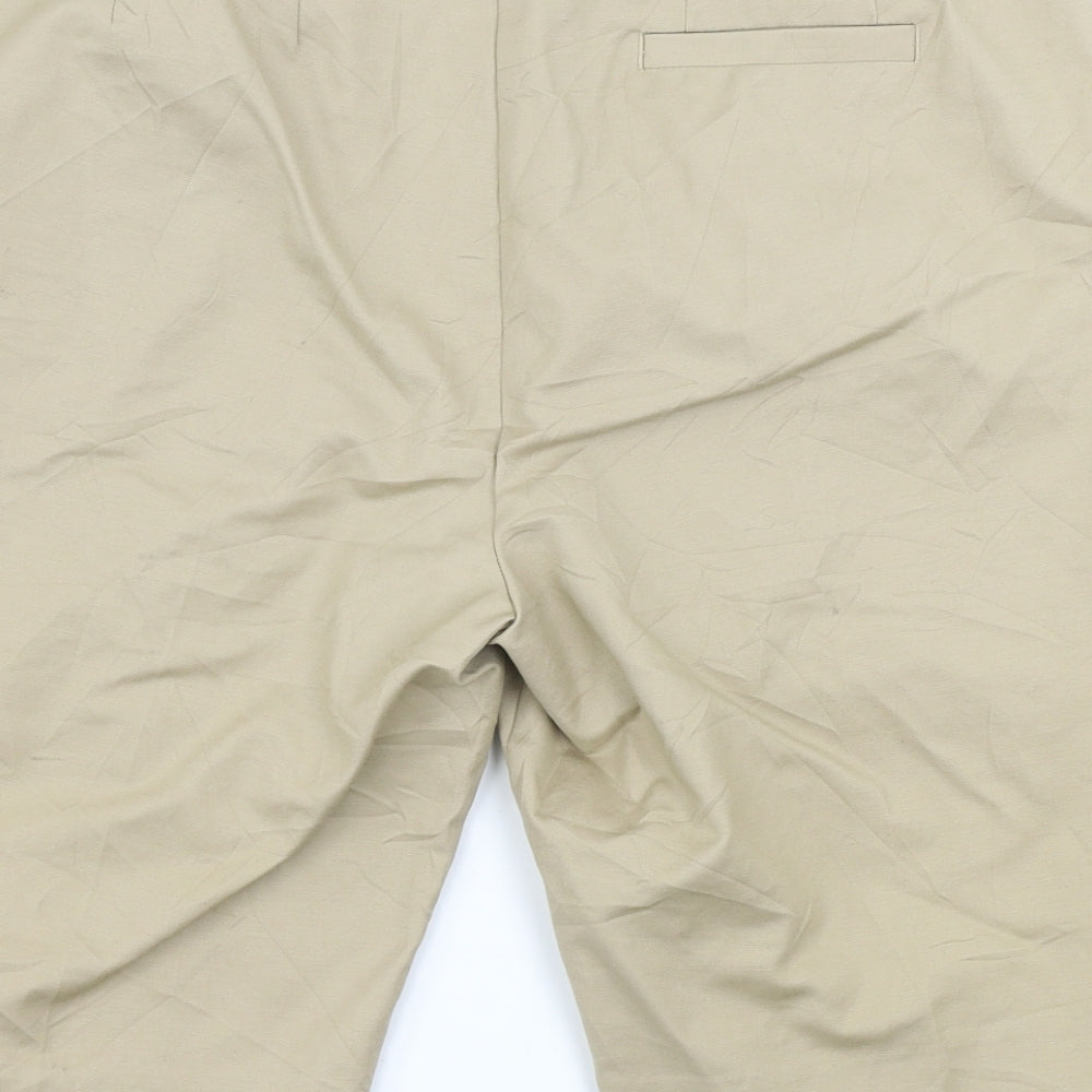 Marks and Spencer  Womens Beige   Chino Shorts Size 16
