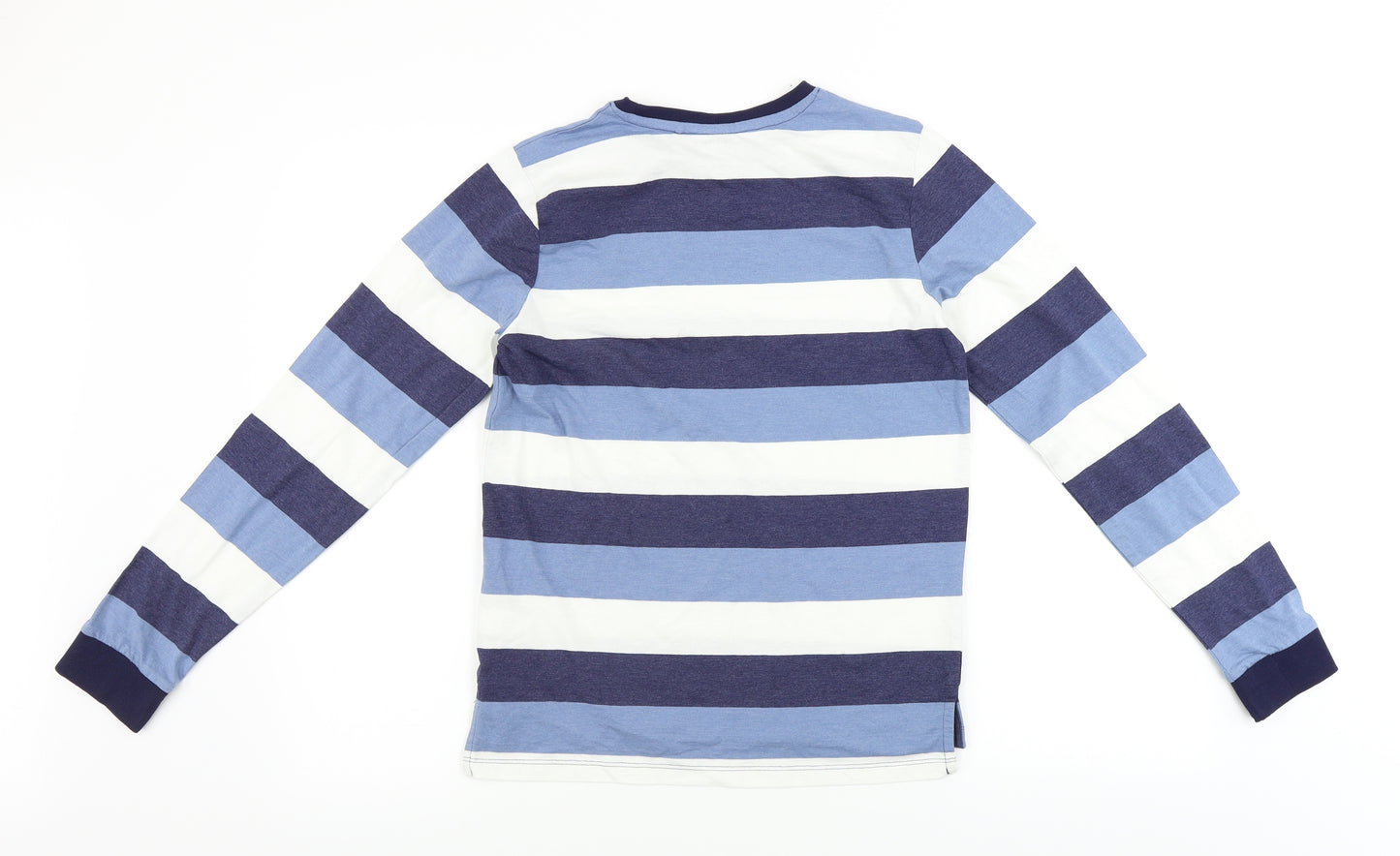 NEXT  Boys White Striped  Basic T-Shirt Size 13 Years