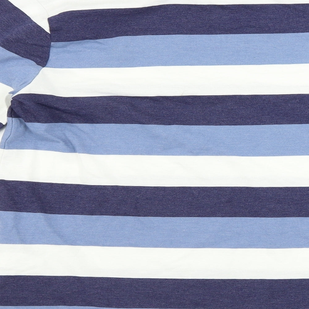 NEXT  Boys White Striped  Basic T-Shirt Size 13 Years