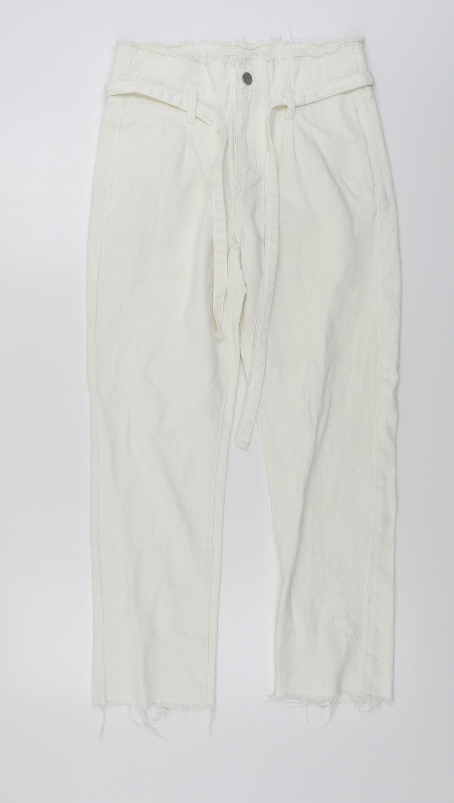 redal Womens White   Skinny Jeans Size 8 L25 in