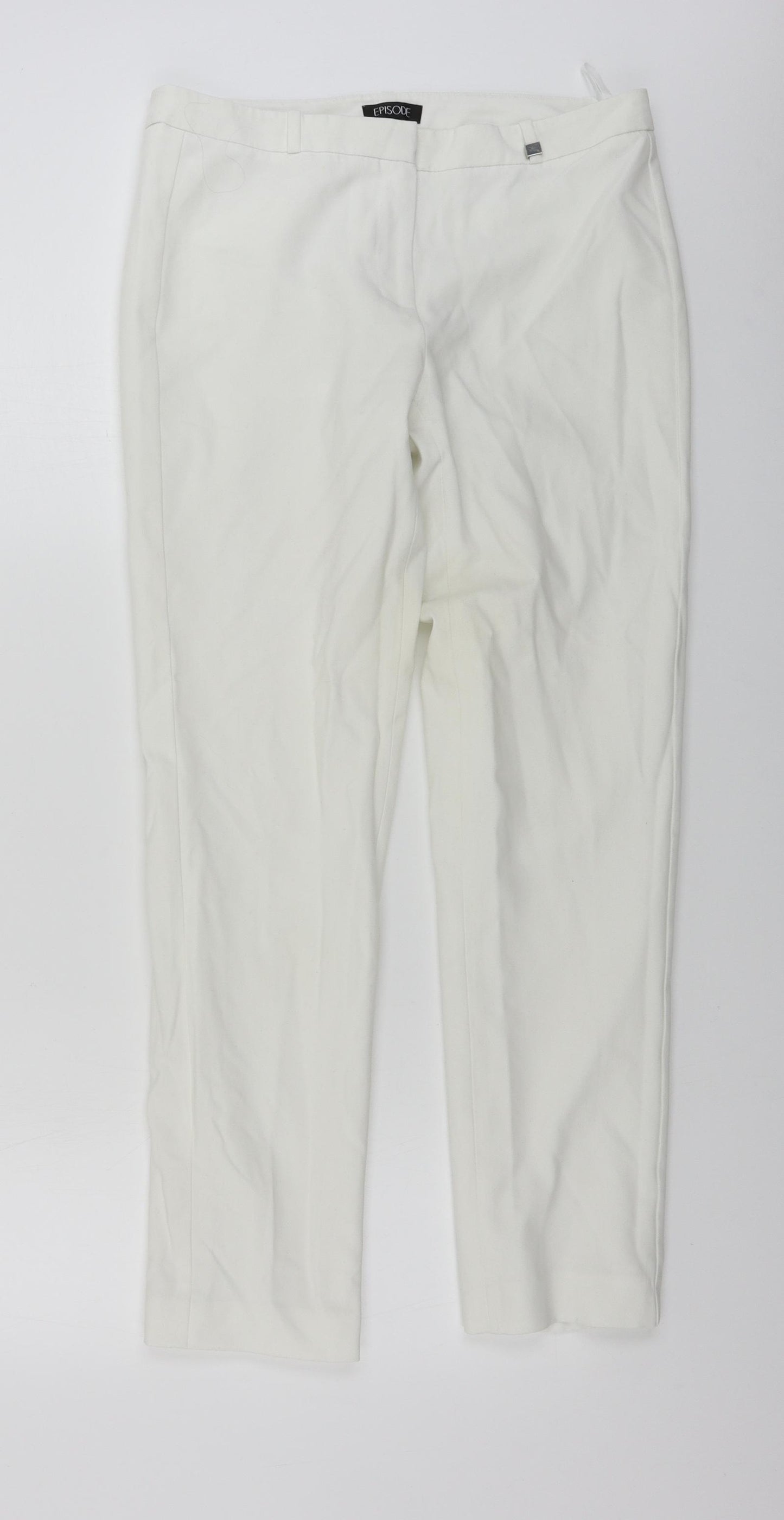 Episode  Womens White   Trousers  Size 10 L25 in