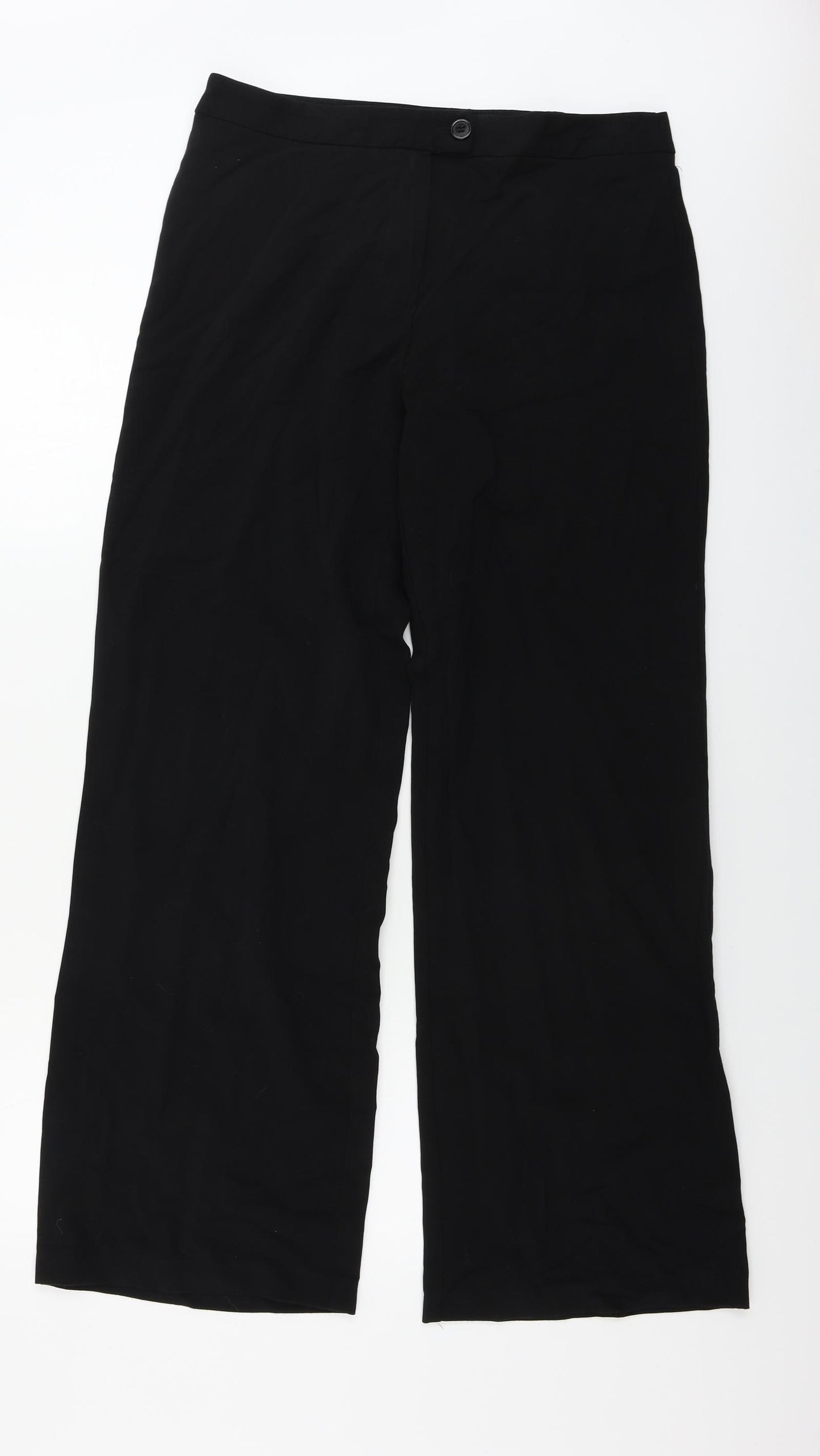 Joella Di Marco  Womens Black   Trousers  Size M L28 in