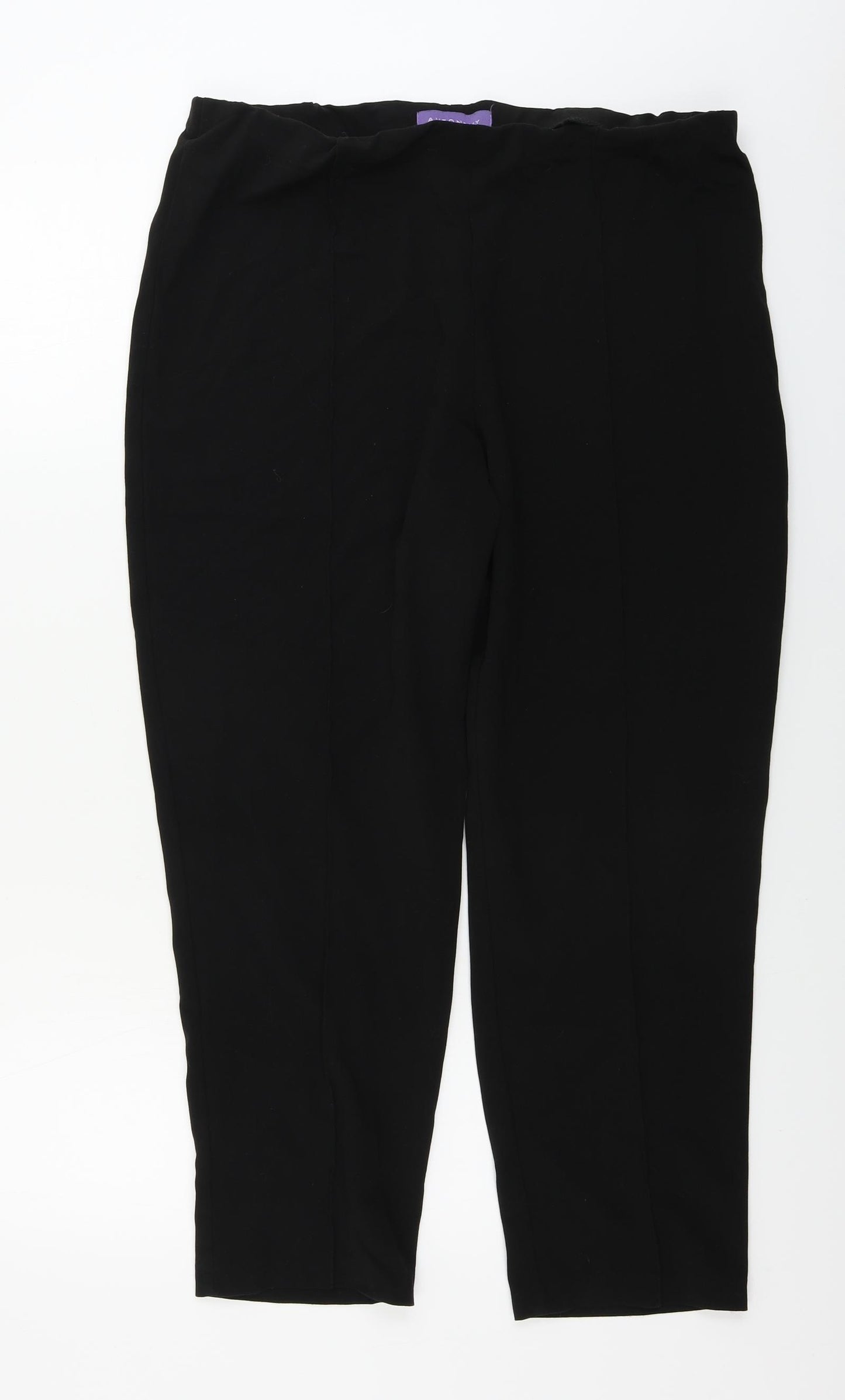Autonomy  Womens Black   Trousers  Size 18 L23 in