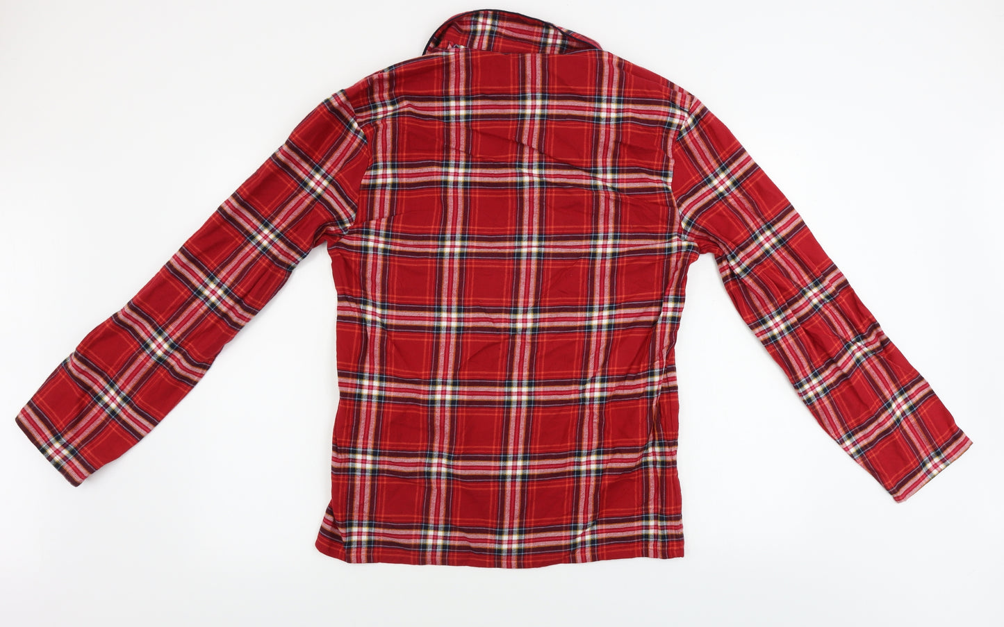 Marks and Spencer  Mens Red Check   Button-Up Size S