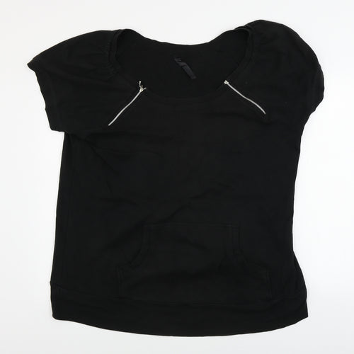 Evans  Womens Black   Pullover Jumper Size 26