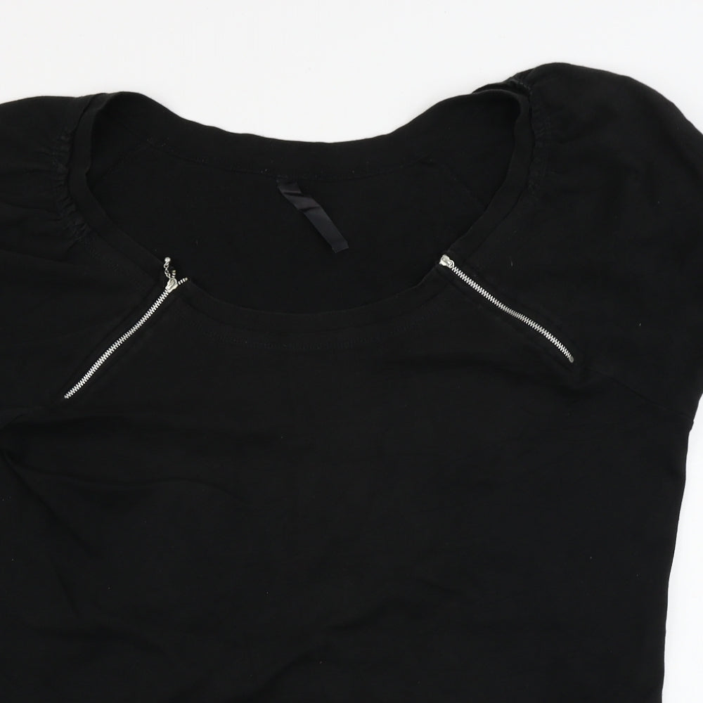 Evans  Womens Black   Pullover Jumper Size 26