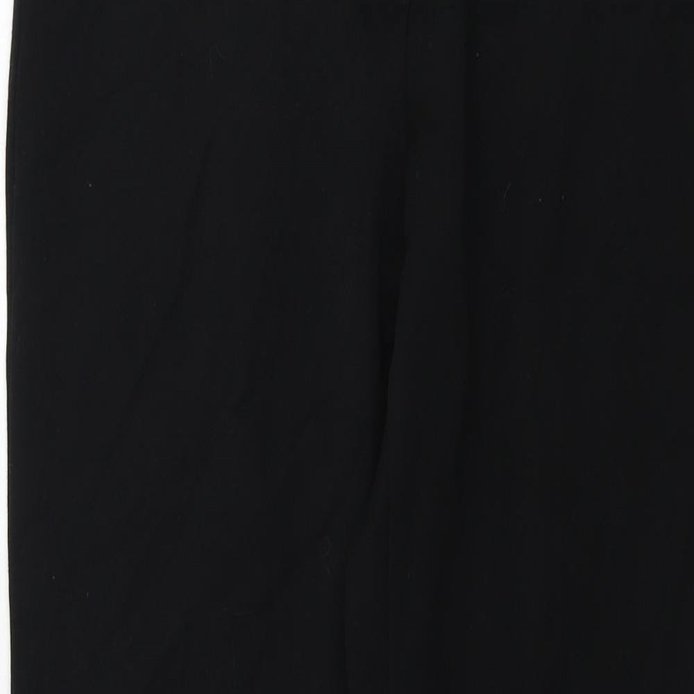 Marks and Spencer  Womens Black   Trousers  Size 12 L25 in