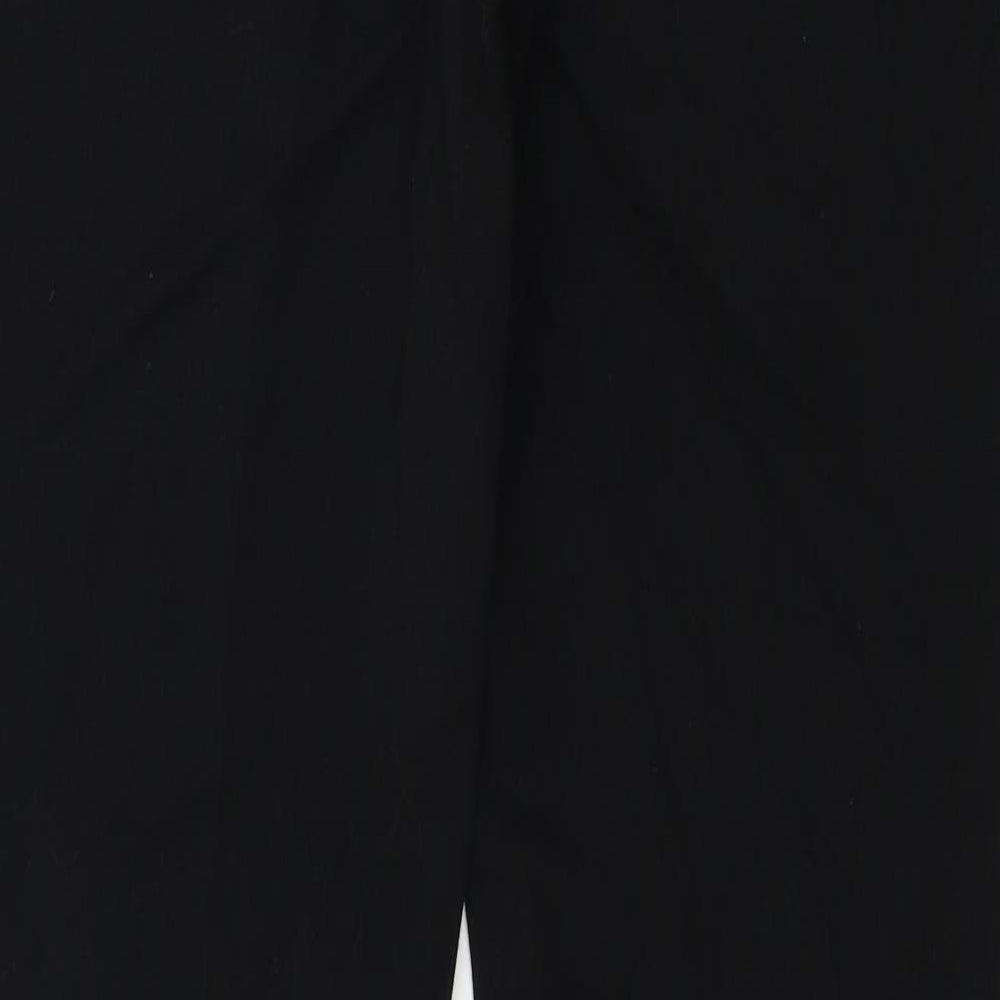 Marks and Spencer  Womens Black   Trousers  Size 12 L25 in