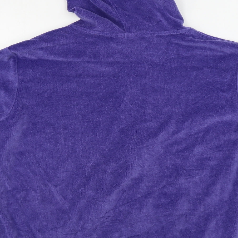 body star Womens Purple   Full Zip Hoodie Size 12